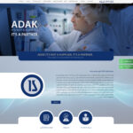 طراحی سایت شرکت آداک دارو پژوه