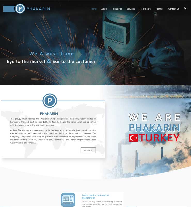 Website design by Fakarin company