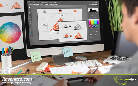 طراحی گرافیک حرفه ای در ساخت سایت اختصاصی