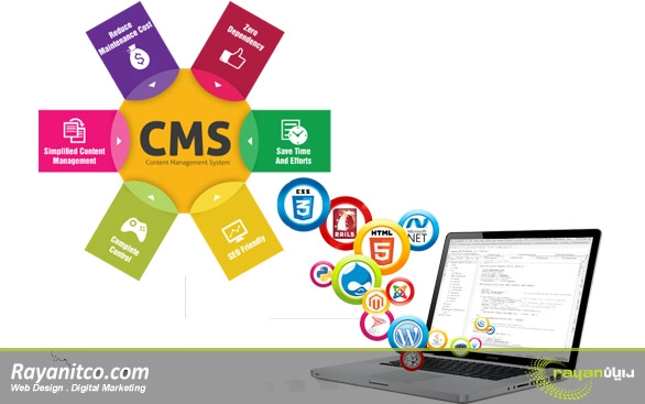 روش دوم: ساخت سایت با CMS